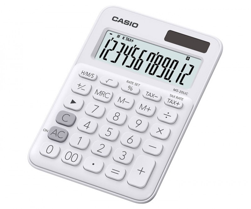 เครื่องคิดเลข Casio MS-20UC-WE
