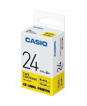 เทปพิมพ์ฉลาก Casio XR-24YW1