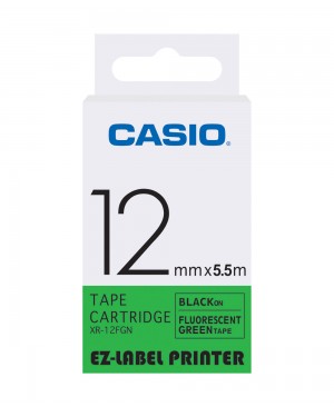 เทปพิมพ์ฉลาก Casio XR-12FGN