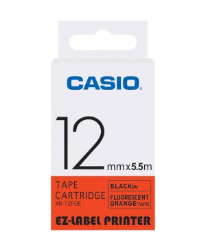 เทปพิมพ์ฉลาก Casio XR-12FOE