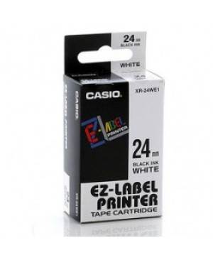 เทปพิมพ์ฉลาก Casio XR-24WE1