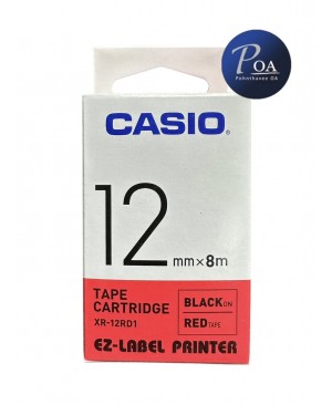 เทปพิมพ์ฉลาก Casio XR-12RD1
