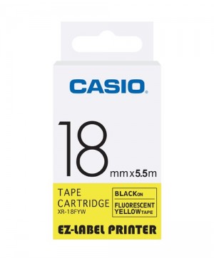 เทปพิมพ์ฉลาก Casio XR-18FYW