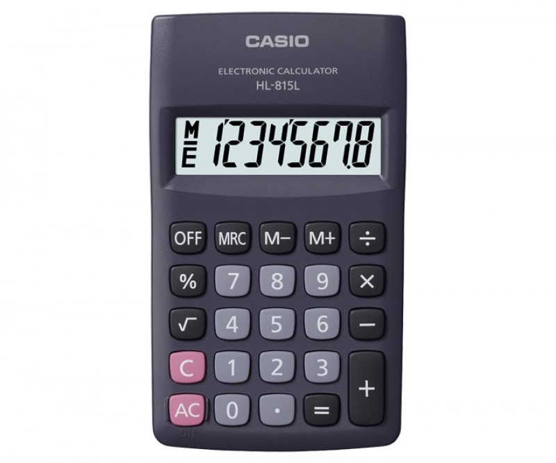 เครื่องคิดเลข Casio HL-815L-BK