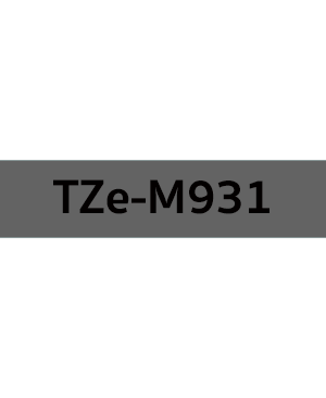 เทปพิมพ์ฉลาก Brother TZE-M931 ชนิดเคลือบพลาสติก