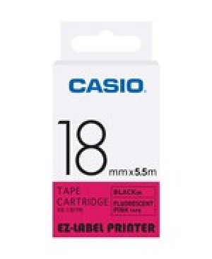เทปพิมพ์ฉลาก Casio XR-18FPK